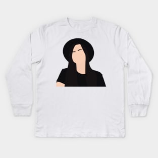 Katie McGrath at SDCC18 Kids Long Sleeve T-Shirt